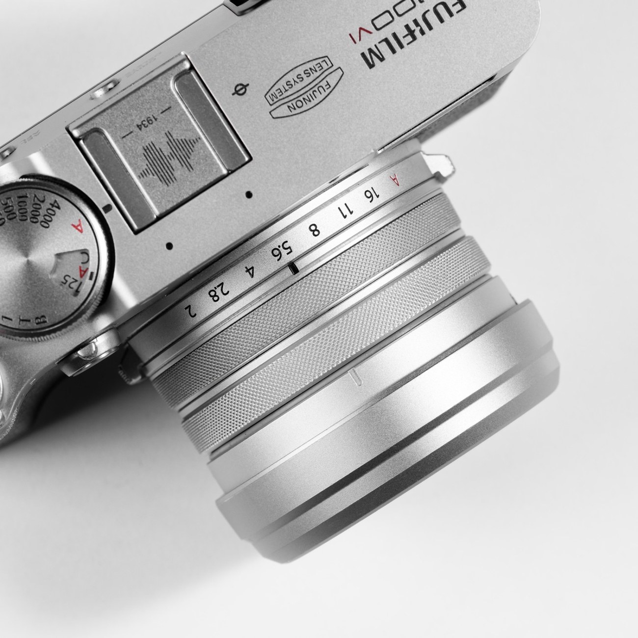 Lens Hood for FUJIFILM X100VI / X100V (Silver)