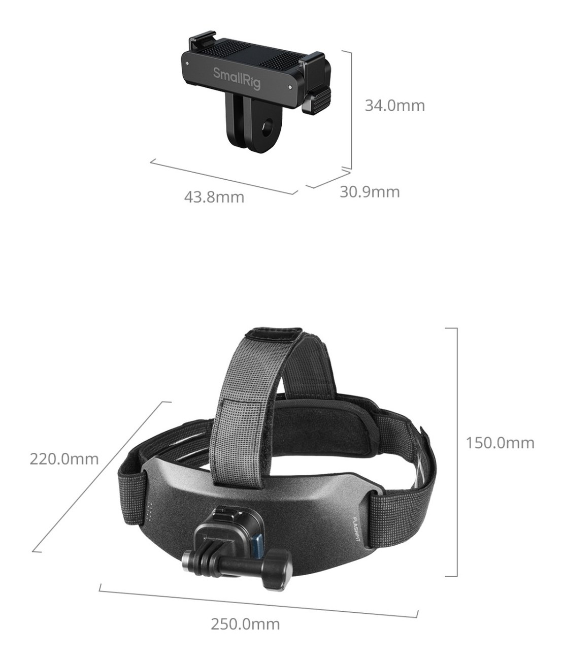 Head Strap Mount for DJI Osmo Action 6 / Nano