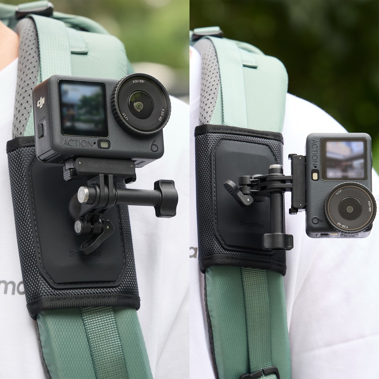 Backpack Strap Mount for DJI Osmo Action 6 / Nano