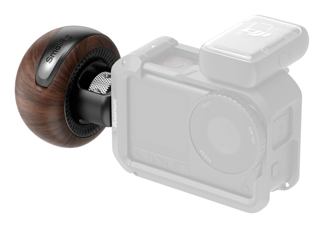 mini Wooden Side Handle with 1/4''-20 Locating Screw