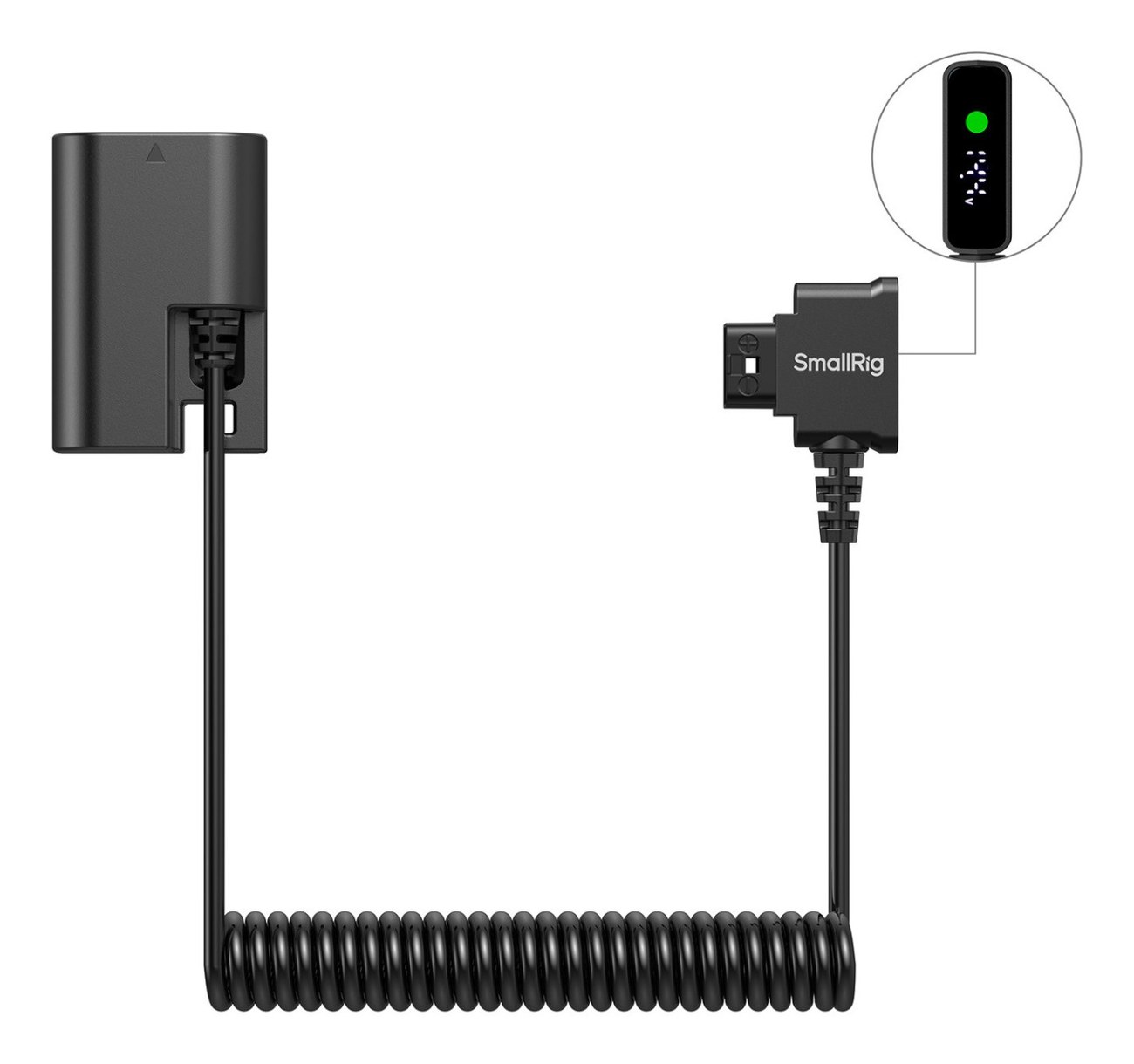 Dummy Battery Power Cable for D-Tap for Canon LP-E6P