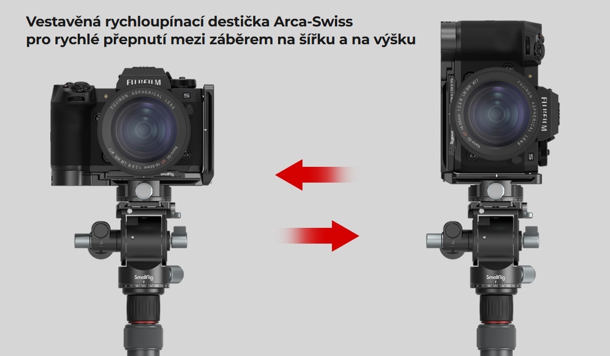 SmallRig L Bracket pro FUJIFILM X-H2 / X-H2S 3928B
