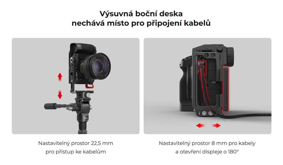 SmallRig L Bracket pro FUJIFILM X-H2 / X-H2S 3928B
