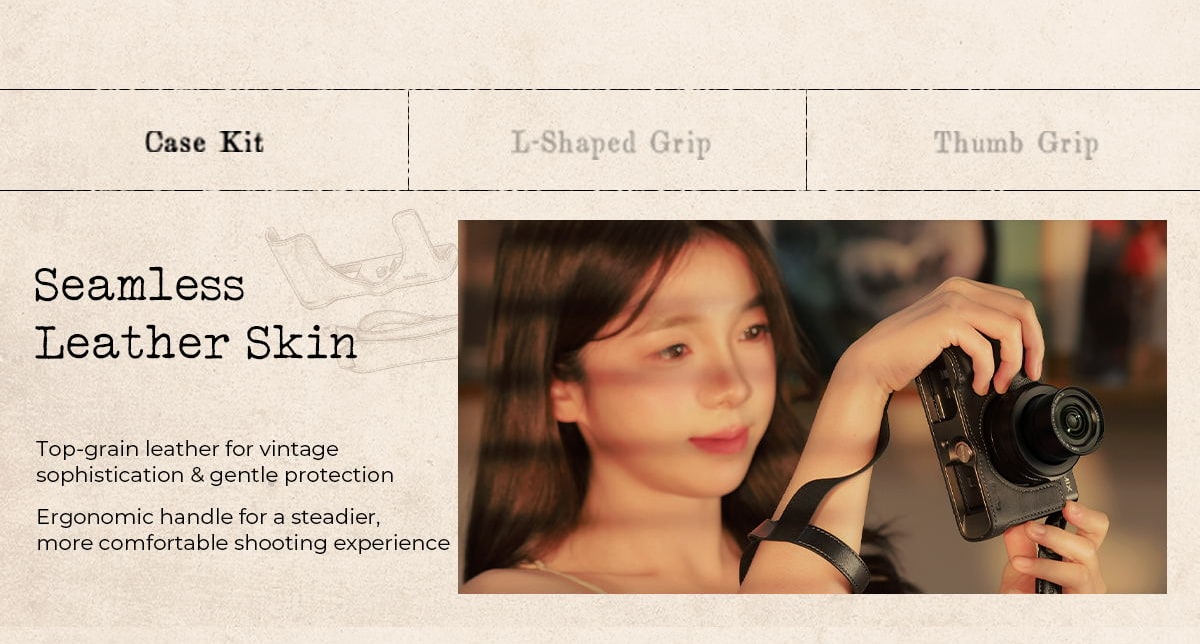 SmallRig case kit and grips for Panasonic LUMIX L10 – infographic 2