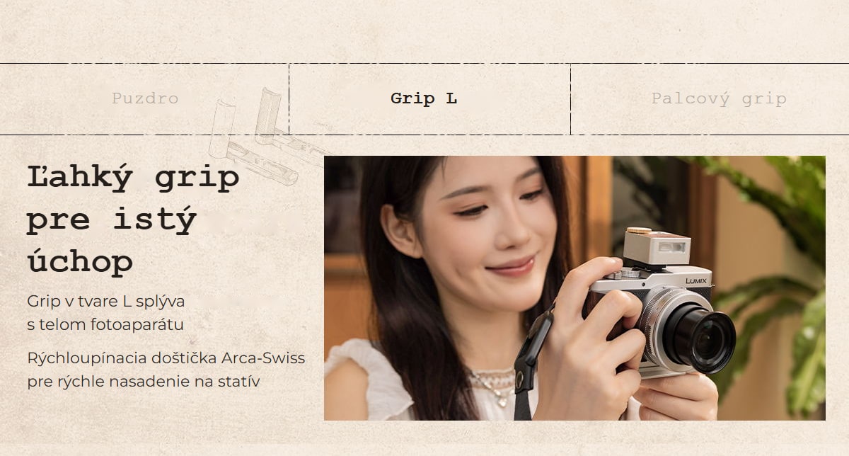 SmallRig puzdro a gripy pre Panasonic LUMIX L10 – infografika 4