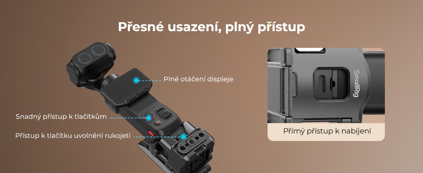 SmallRig Attachable Mount for Insta360 Luna Ultra / Luna Pro 6824