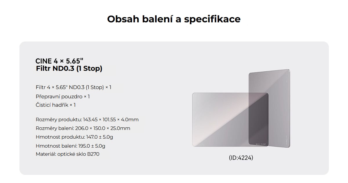 SmallRig CINE 4 x 5.65