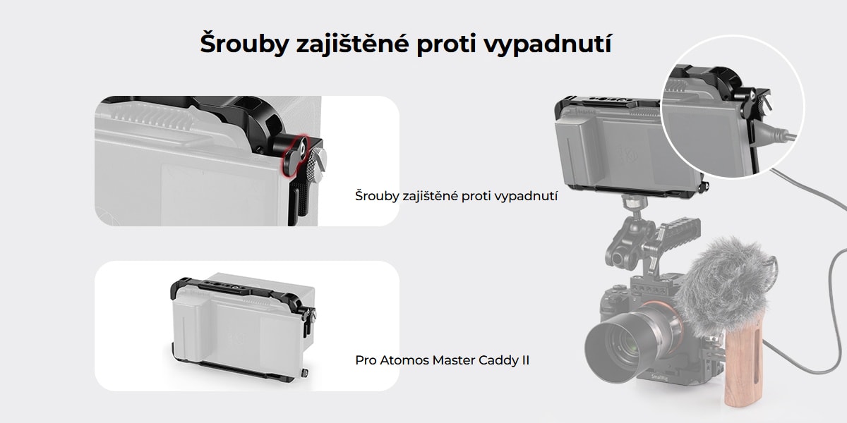 SmallRig Cage for Atomos Ninja V and V+ 2209