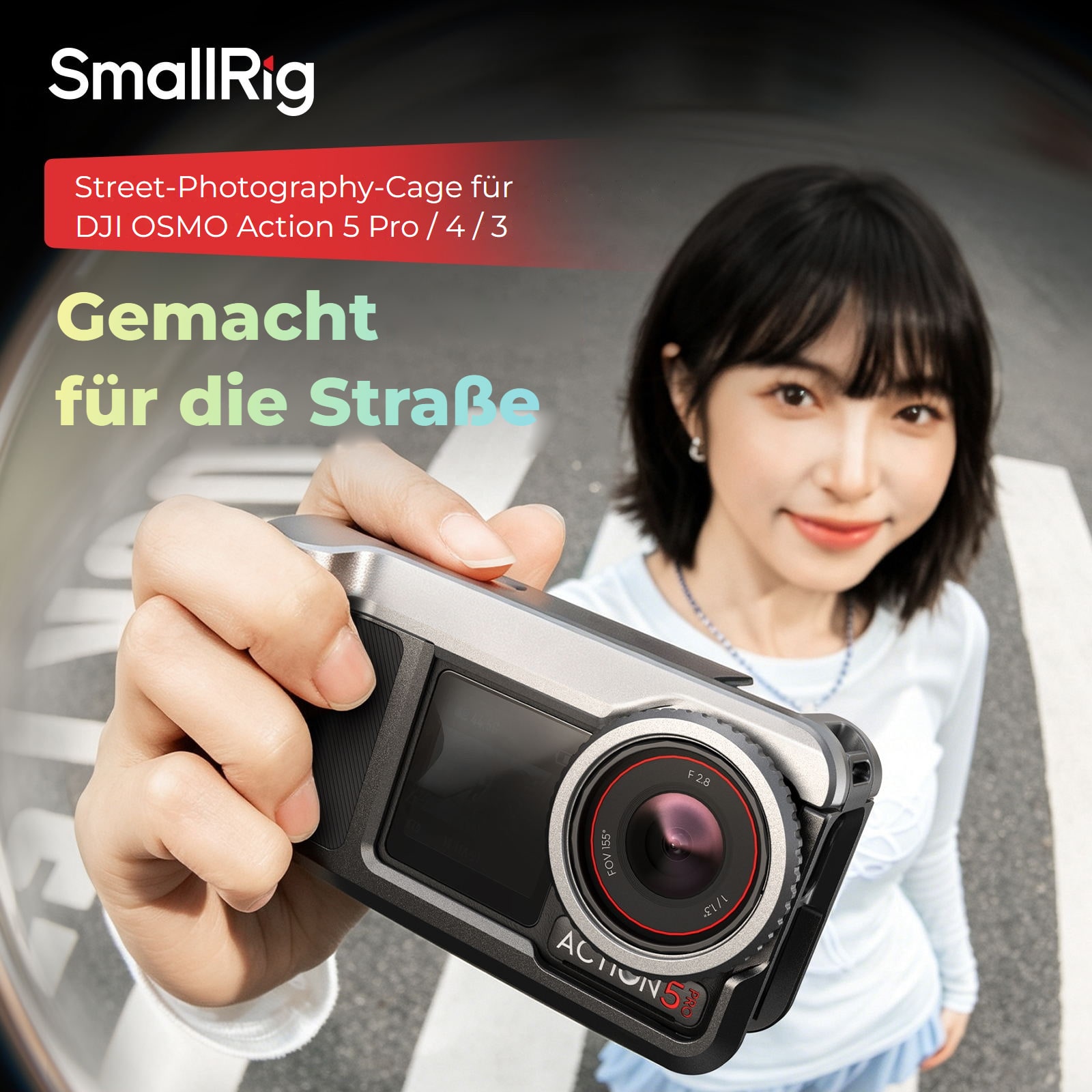 SmallRig 6371 Cage für DJI Osmo Action 5 Pro / 4 / 3 – Infografik 1