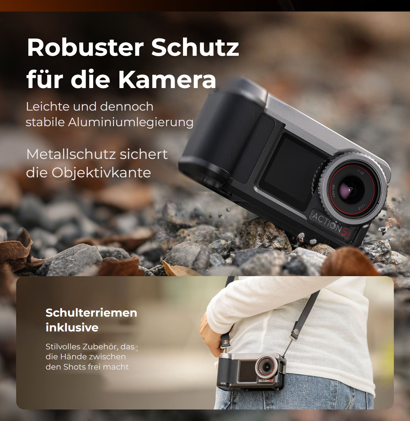 SmallRig 6371 Cage für DJI Osmo Action 5 Pro / 4 / 3 – Infografik 6