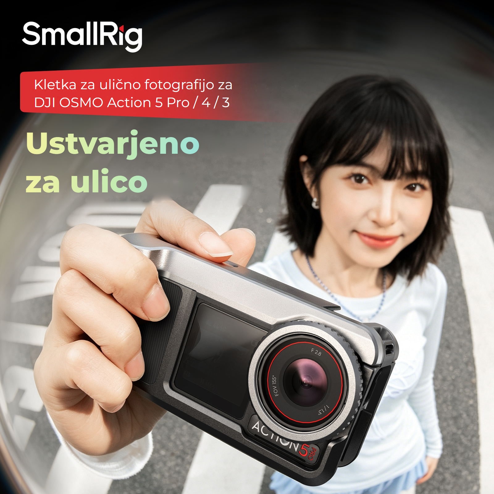 SmallRig 6371 kletka za DJI Osmo Action 5 Pro / 4 / 3 – infografika 1