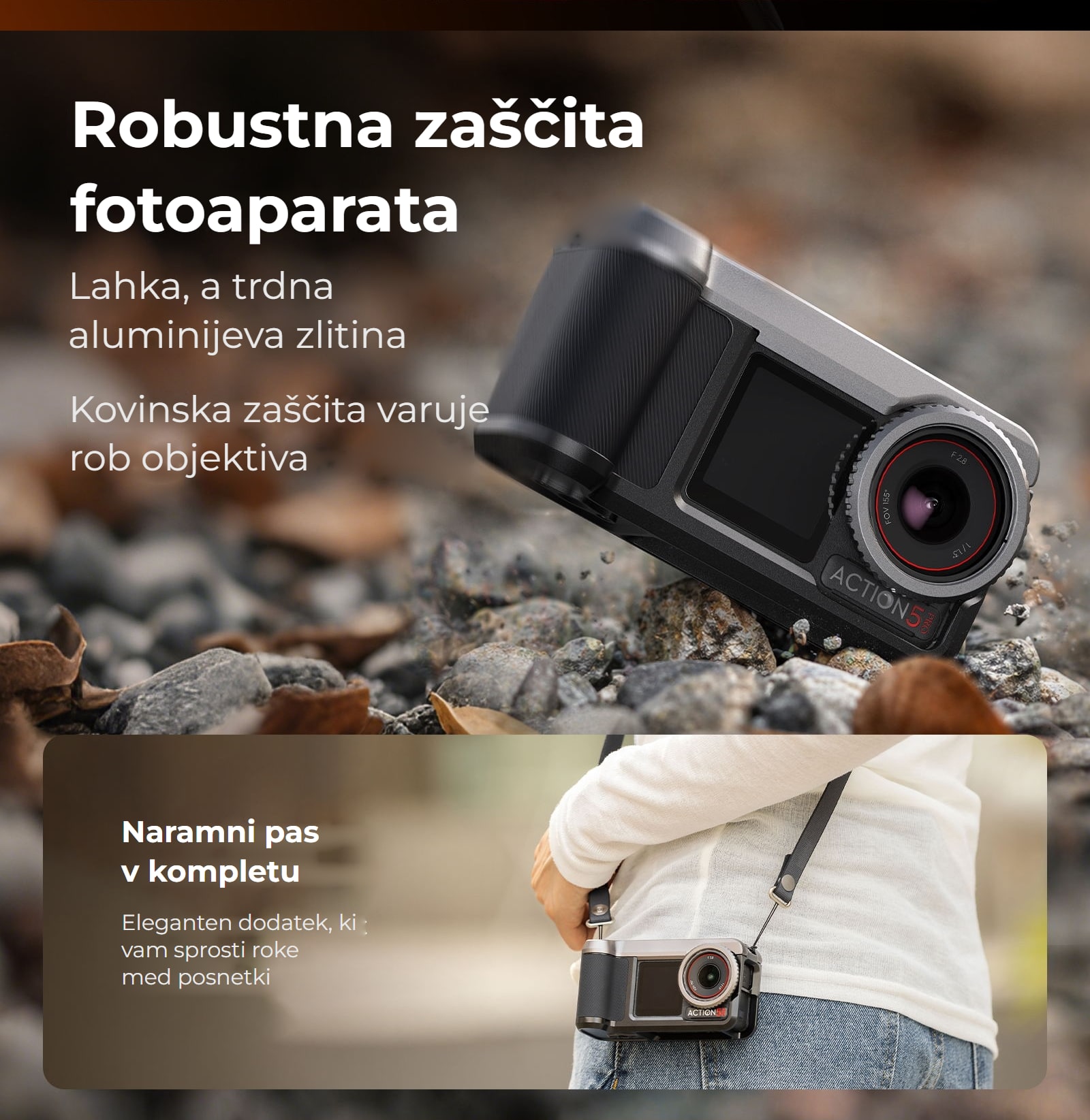 SmallRig 6371 kletka za DJI Osmo Action 5 Pro / 4 / 3 – infografika 6