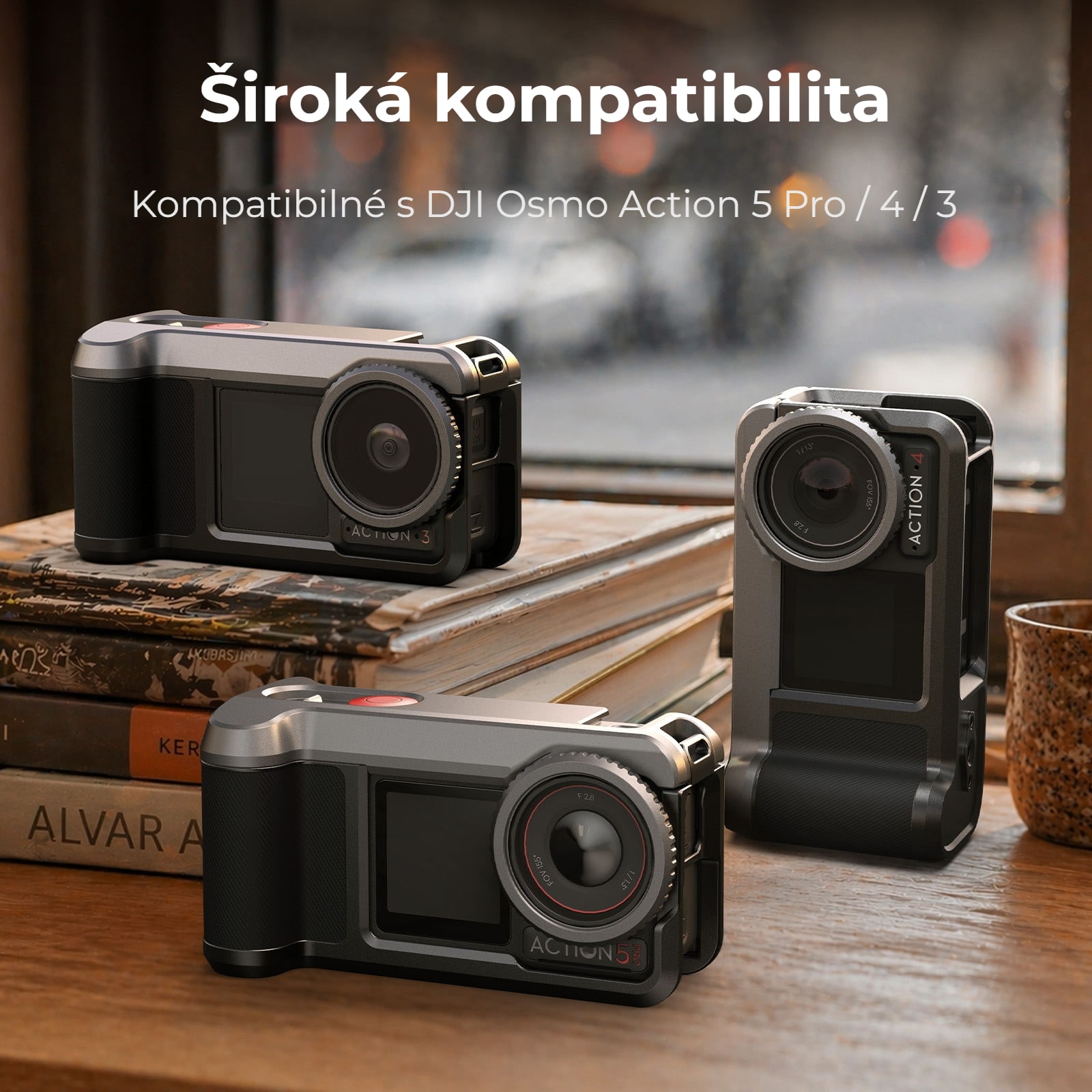 SmallRig 6371 klietka pre DJI Osmo Action 5 Pro / 4 / 3 – infografika 7