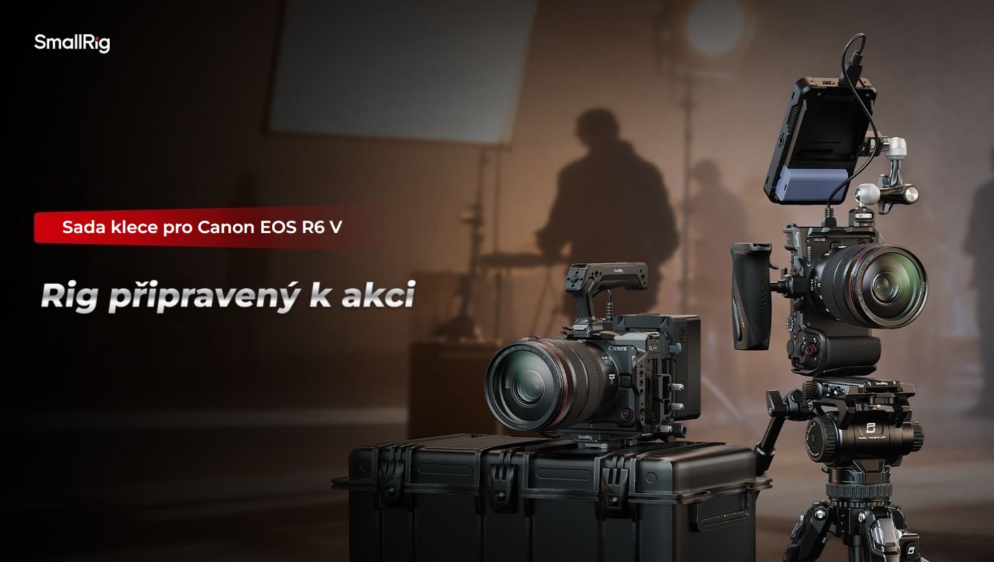 SmallRig klec a sady pro Canon EOS R6 V – infografika 1