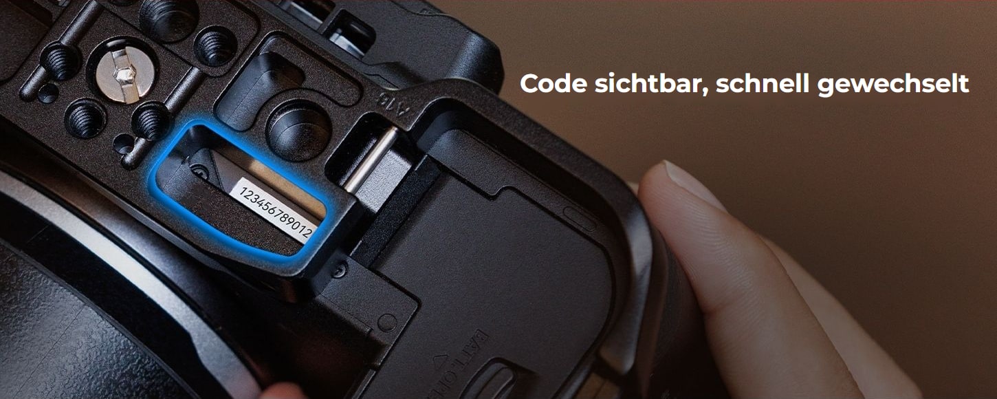 SmallRig Cage und Kits für Canon EOS R6 V – Infografik 6