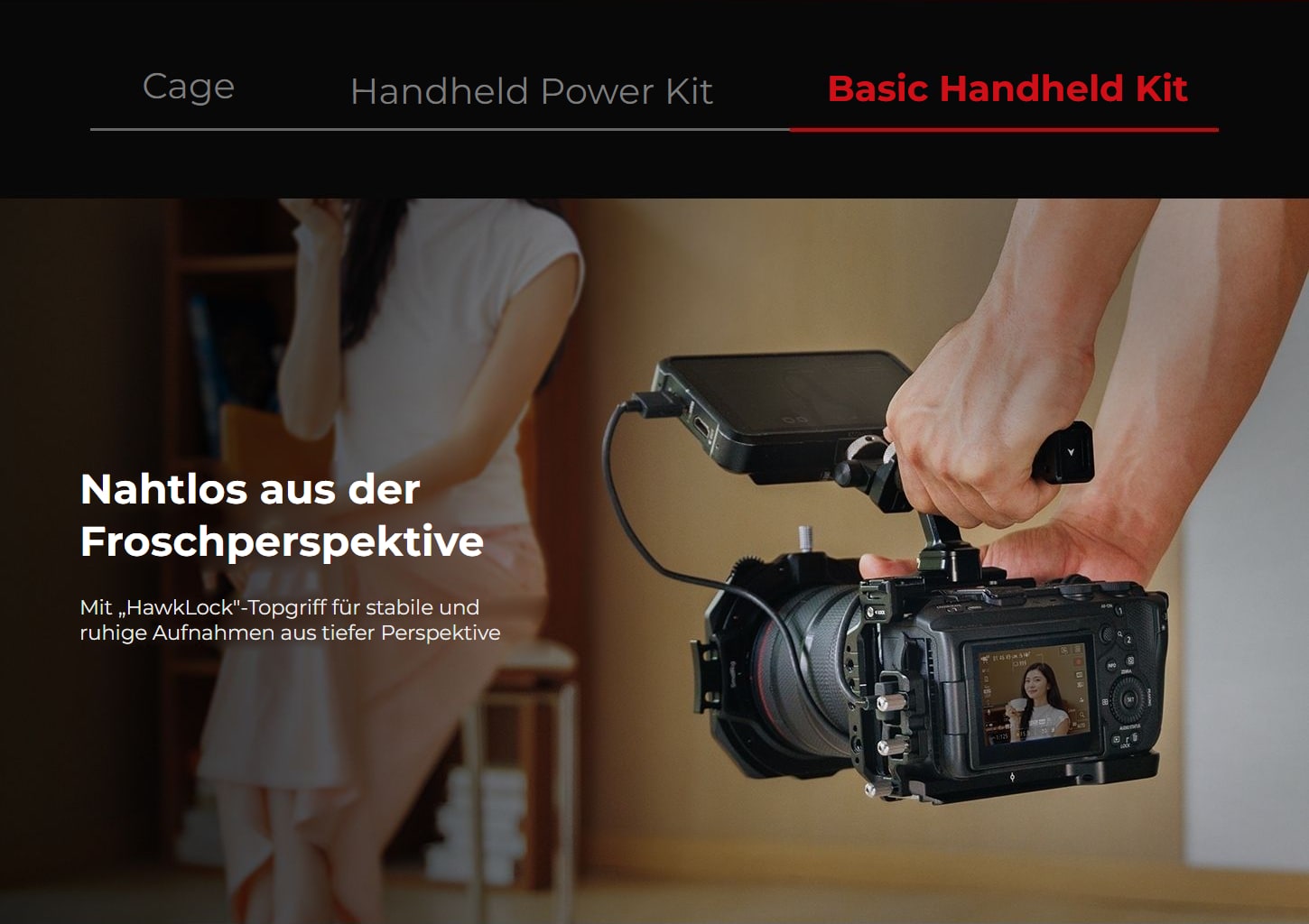 SmallRig Cage und Kits für Canon EOS R6 V – Infografik 9
