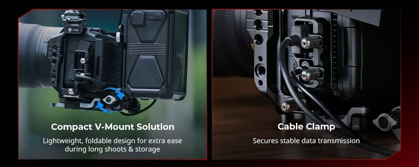 SmallRig cage and kits for Canon EOS R6 V – infographic 8
