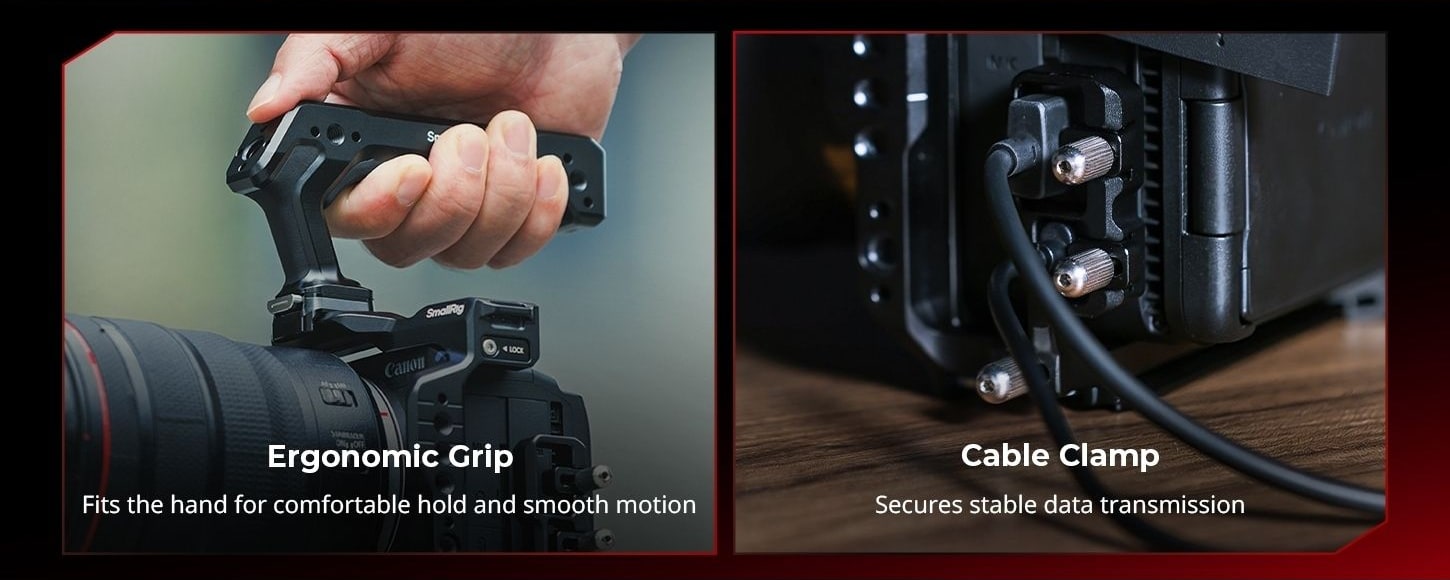 SmallRig cage and kits for Canon EOS R6 V – infographic 10