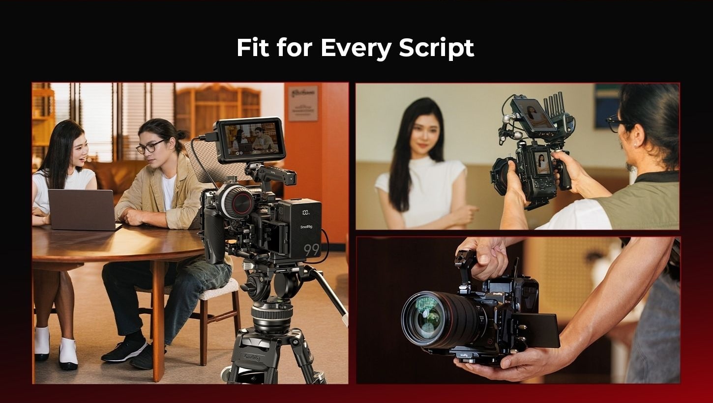 SmallRig cage and kits for Canon EOS R6 V – infographic 14