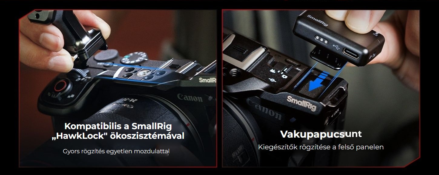 SmallRig kalitka és készletek Canon EOS R6 V-hez – infografika 4