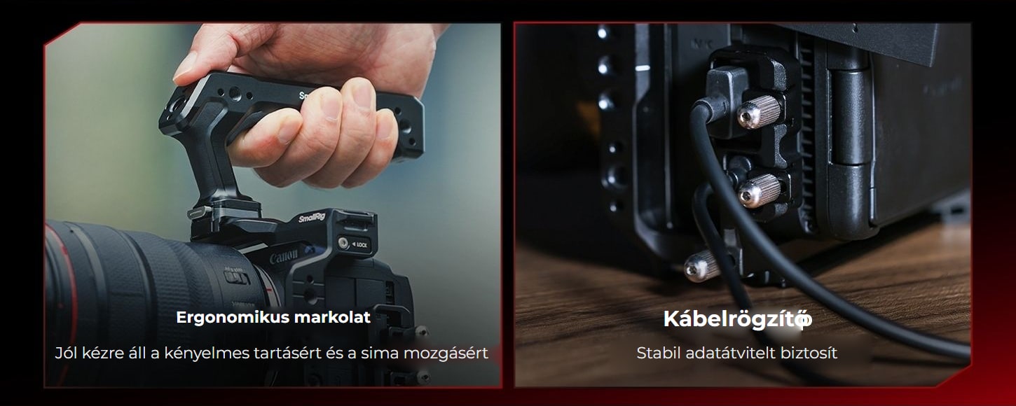 SmallRig kalitka és készletek Canon EOS R6 V-hez – infografika 10
