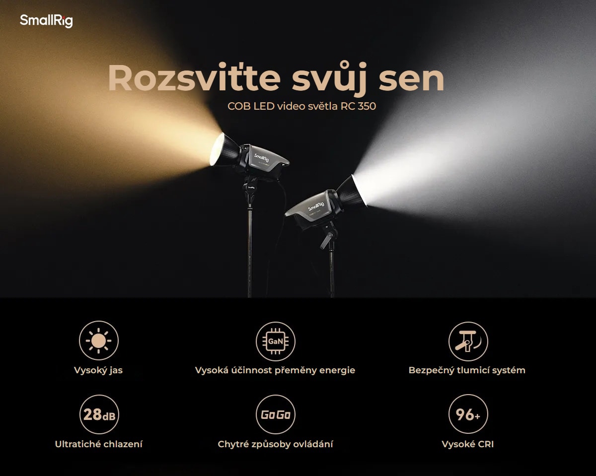 SmallRig RC 350 COB LED