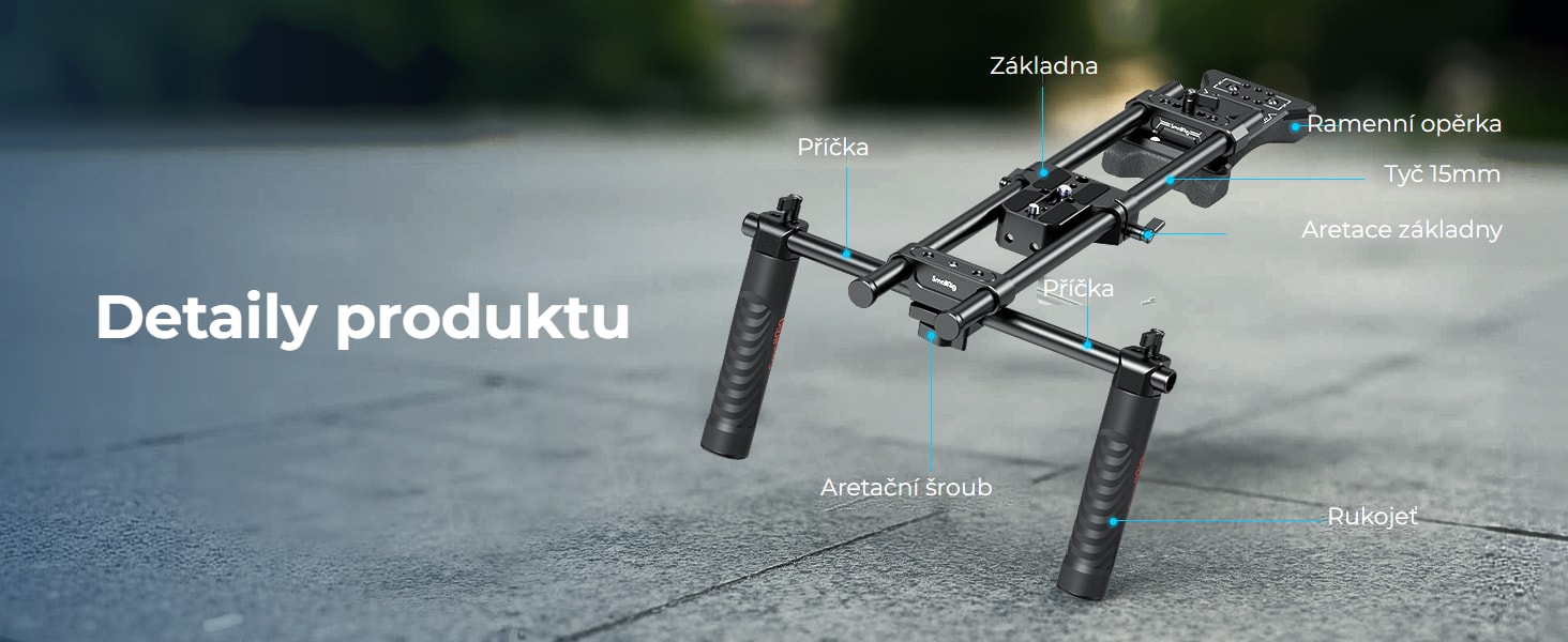 SmallRig Basic Shoulder Rig Kit 2896C