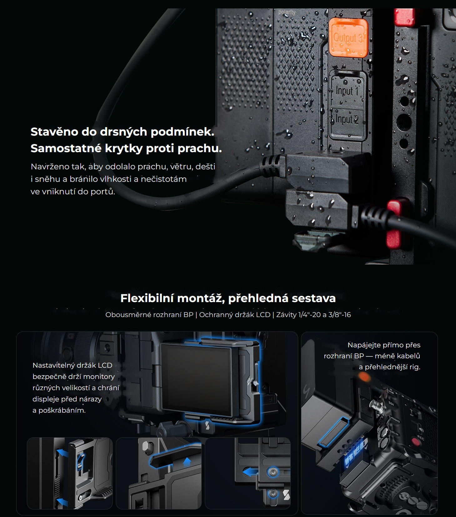 SmallRig IPM V-Mount bateriová deska – česká infografika 7
