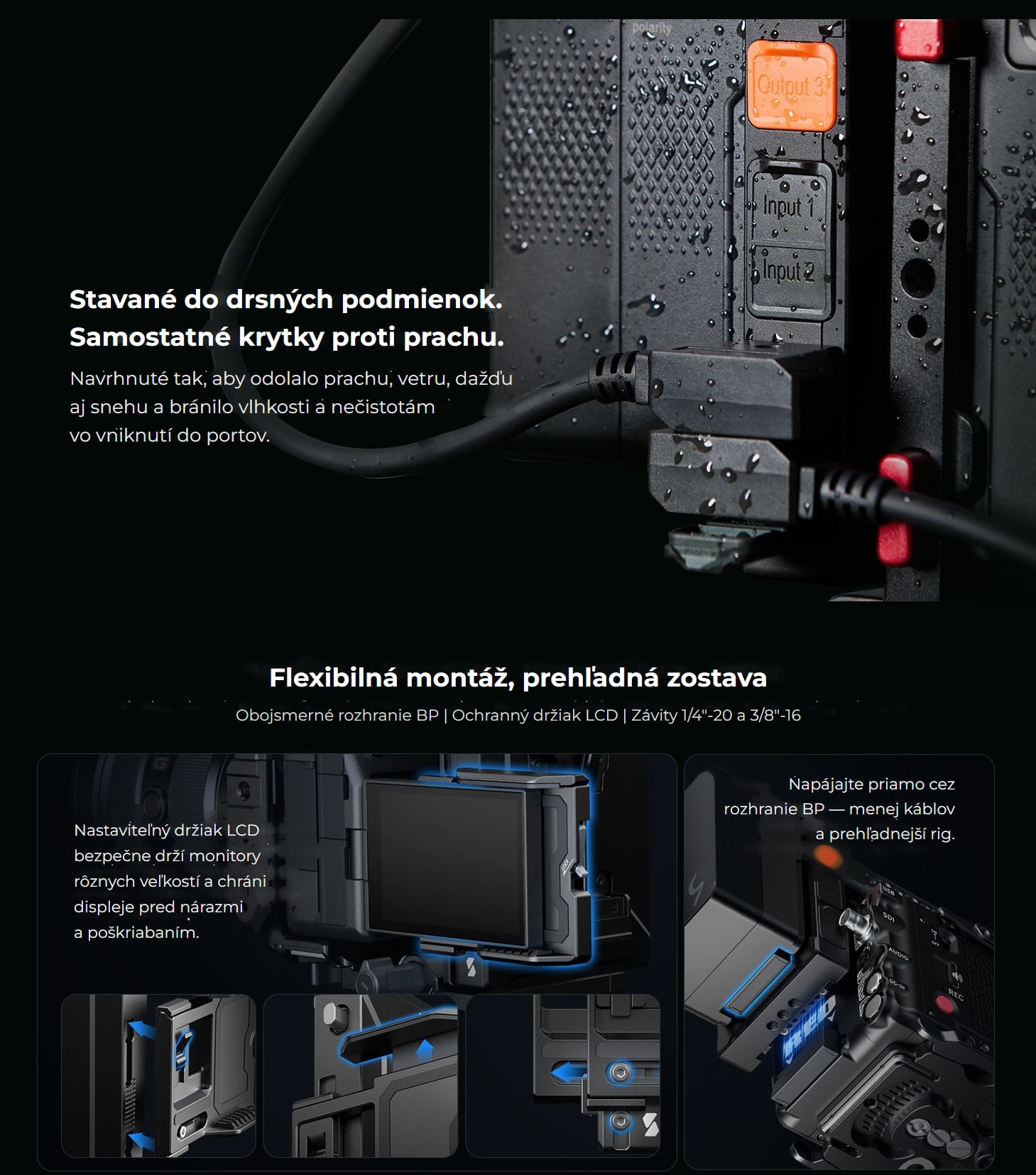 SmallRig IPM V-Mount batériová doska – slovenská infografika 7