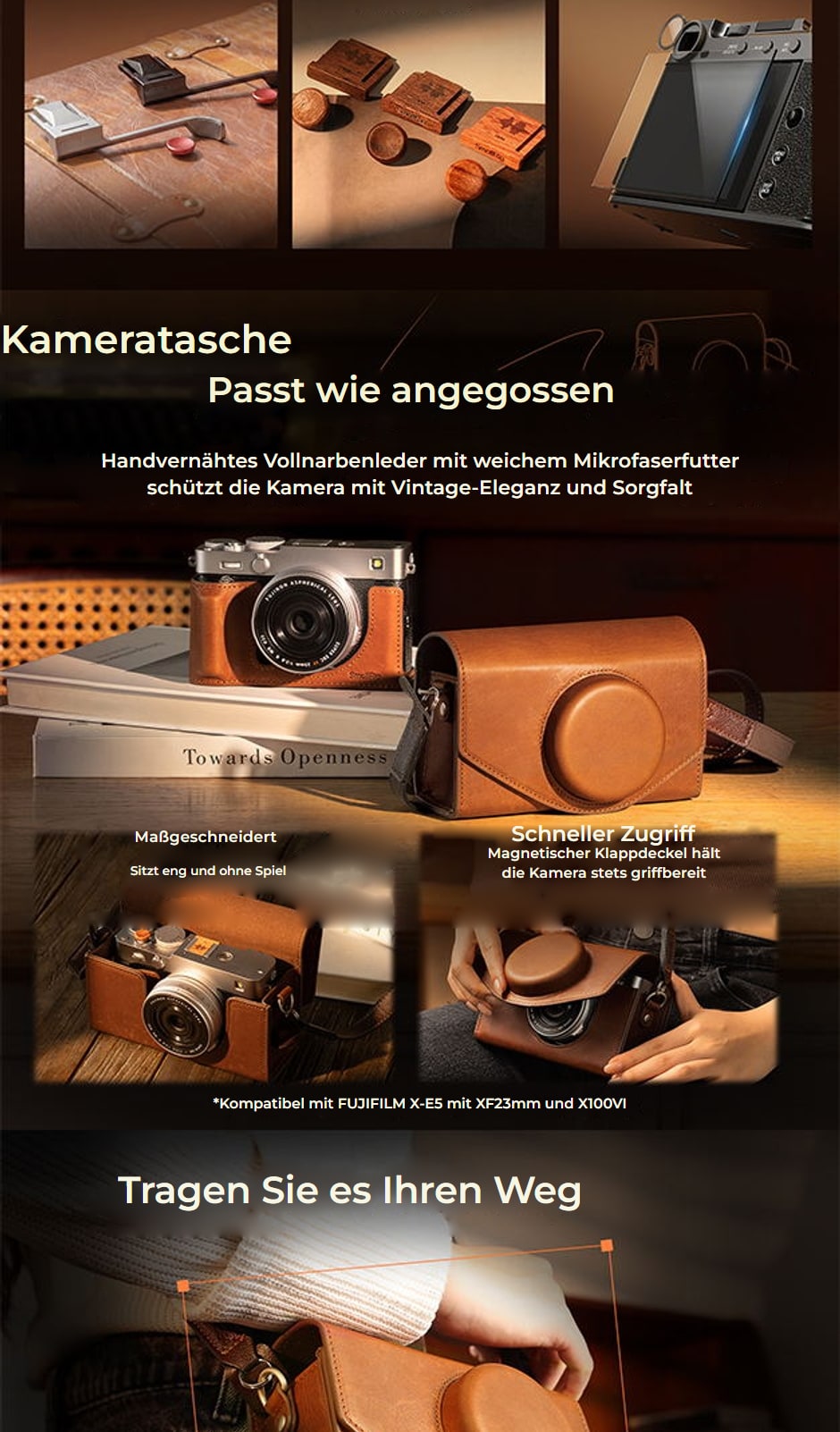 SmallRig Zubehör-Set für Fujifilm X-E5 – Infografik 02