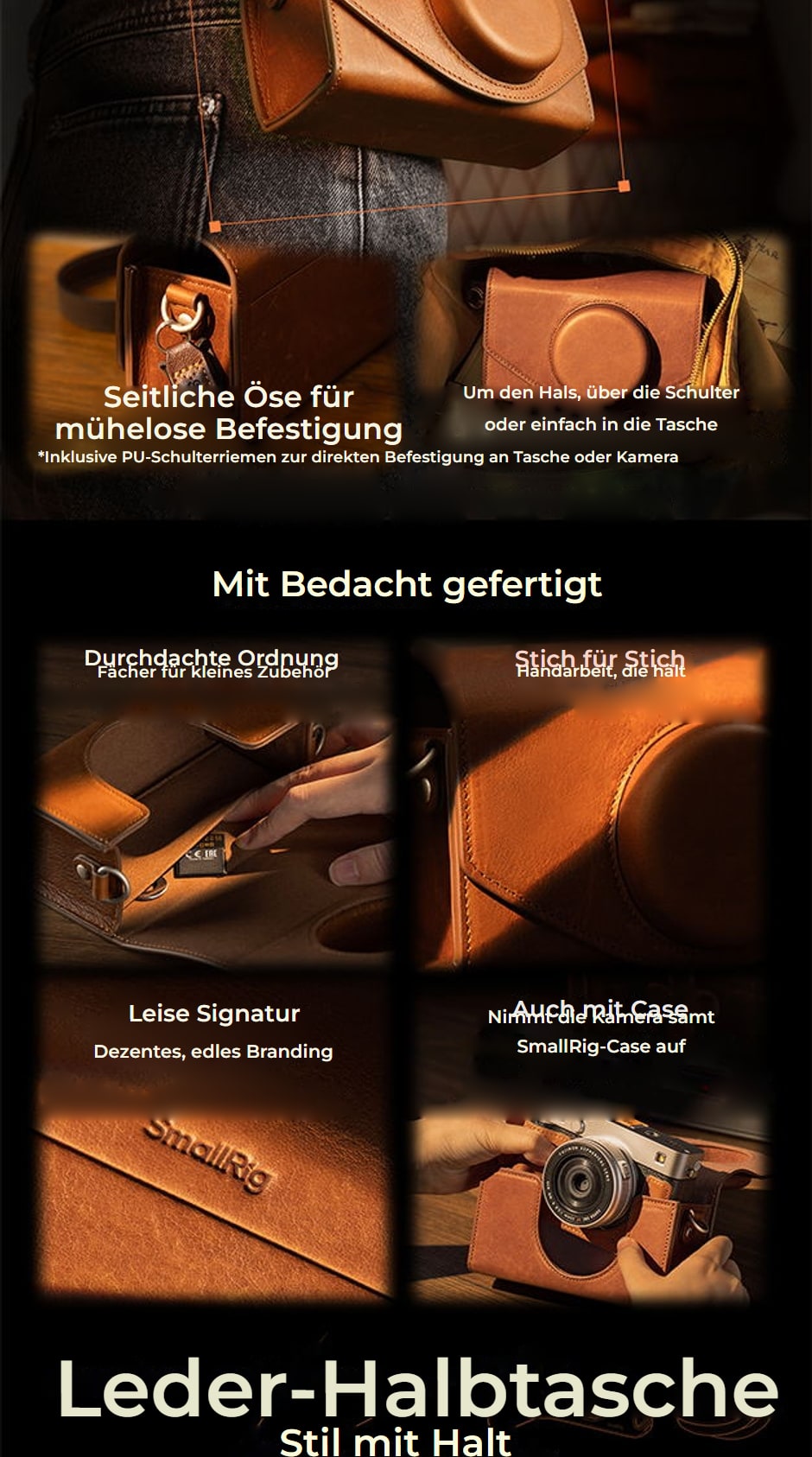 SmallRig Zubehör-Set für Fujifilm X-E5 – Infografik 03
