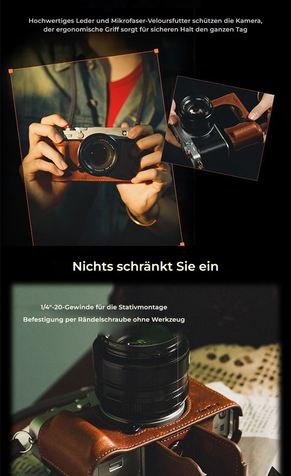 SmallRig Zubehör-Set für Fujifilm X-E5 – Infografik 04