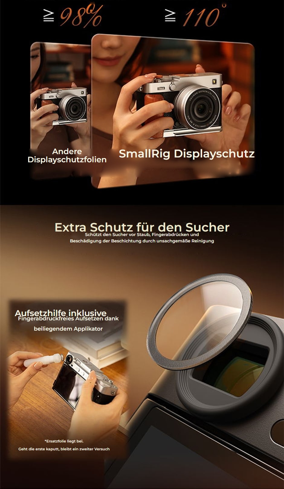 SmallRig Zubehör-Set für Fujifilm X-E5 – Infografik 10