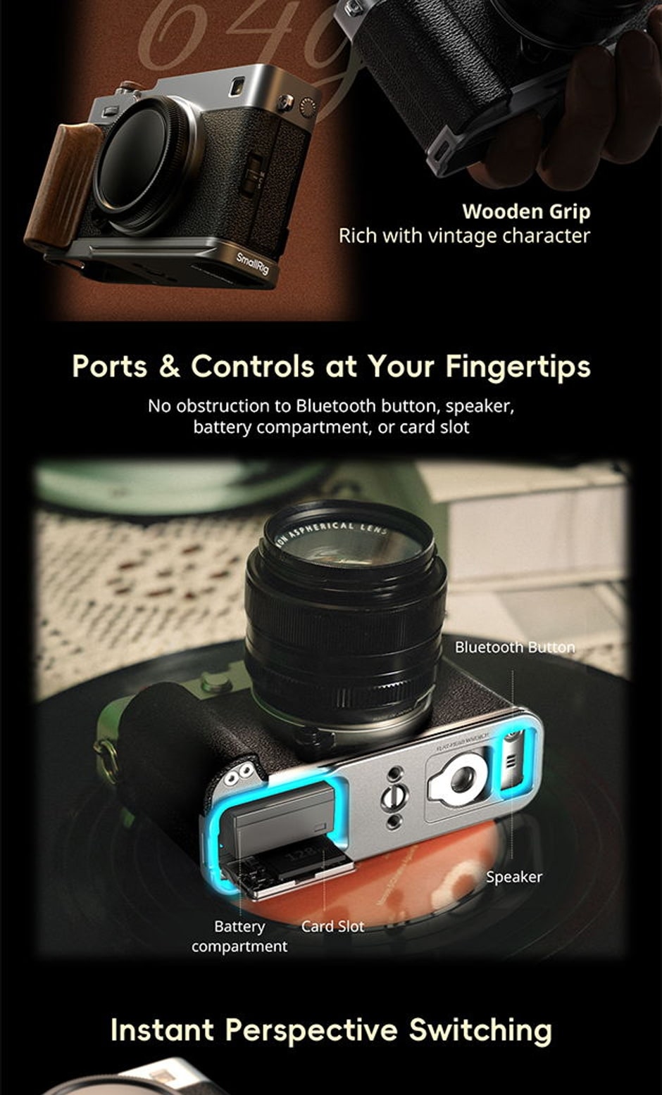 SmallRig Accessory Kit for Fujifilm X-E5 infographic 06