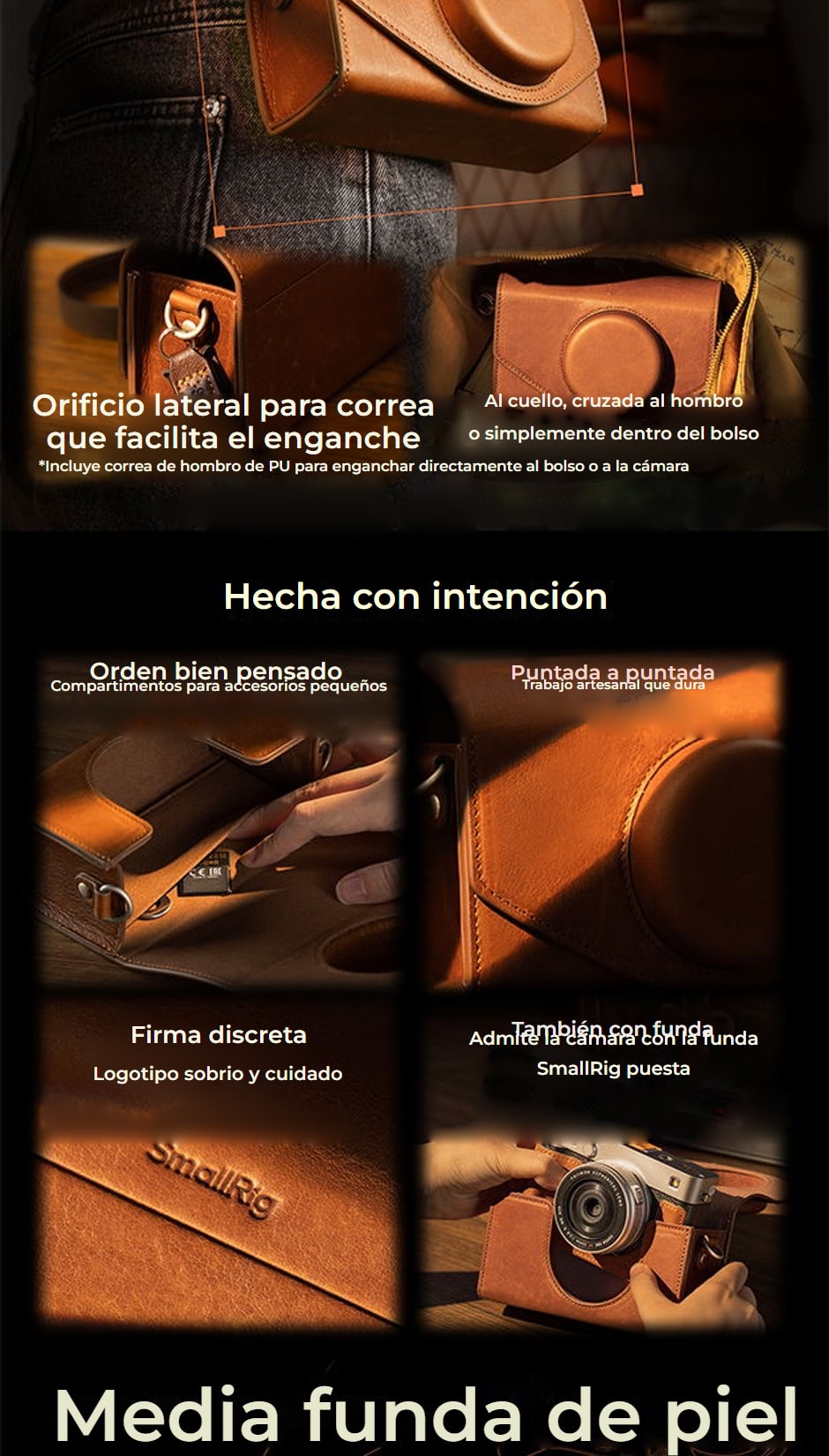 SmallRig kit de accesorios para Fujifilm X-E5 – infografía 03