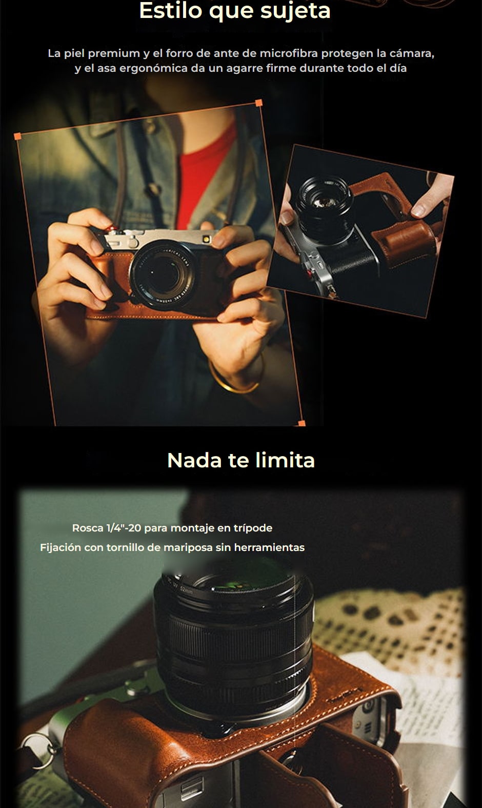 SmallRig kit de accesorios para Fujifilm X-E5 – infografía 04