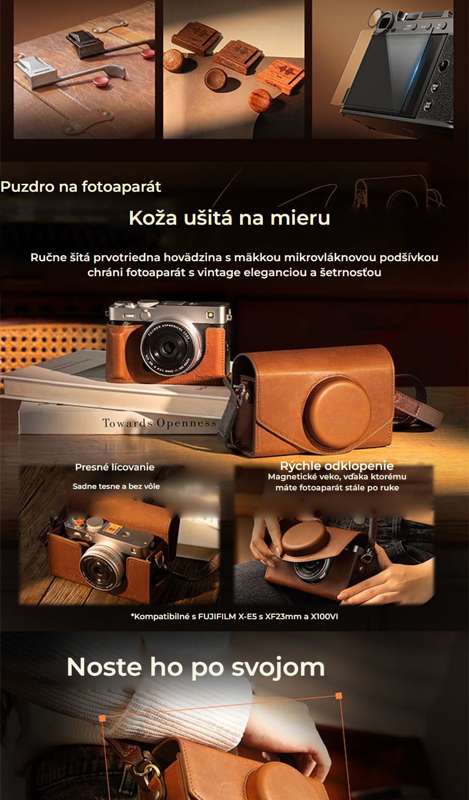 SmallRig sada príslušenstva pre Fujifilm X-E5 – infografika 02