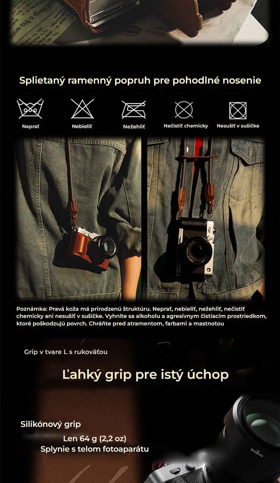 SmallRig sada príslušenstva pre Fujifilm X-E5 – infografika 05