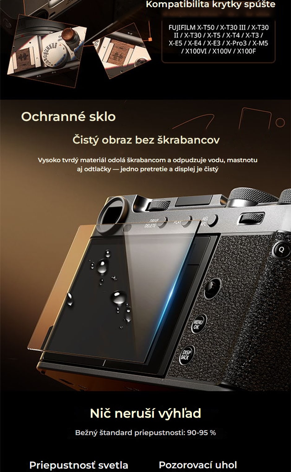 SmallRig sada príslušenstva pre Fujifilm X-E5 – infografika 09