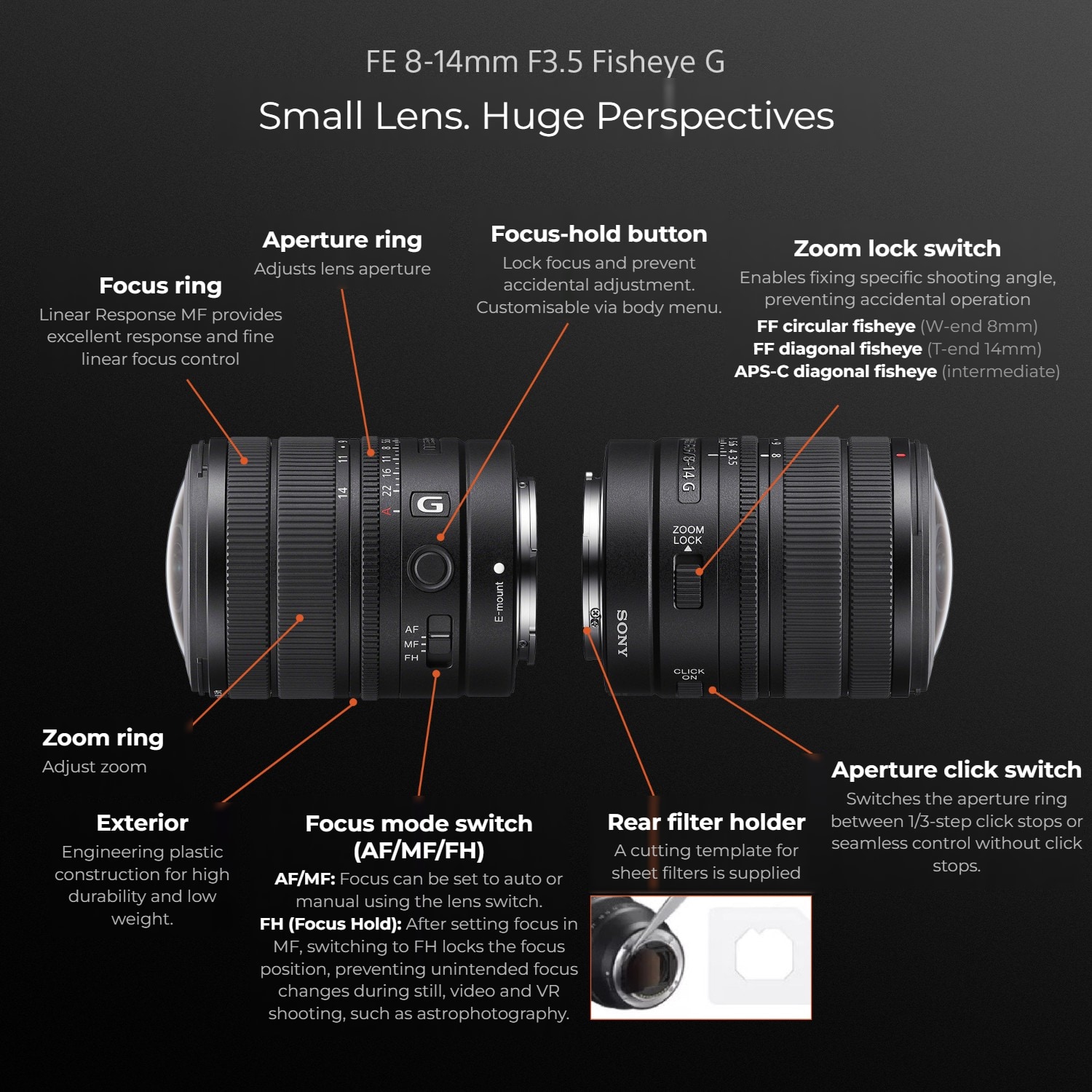 Sony FE 8–14 mm f/3,5 Fisheye G (E-mount)