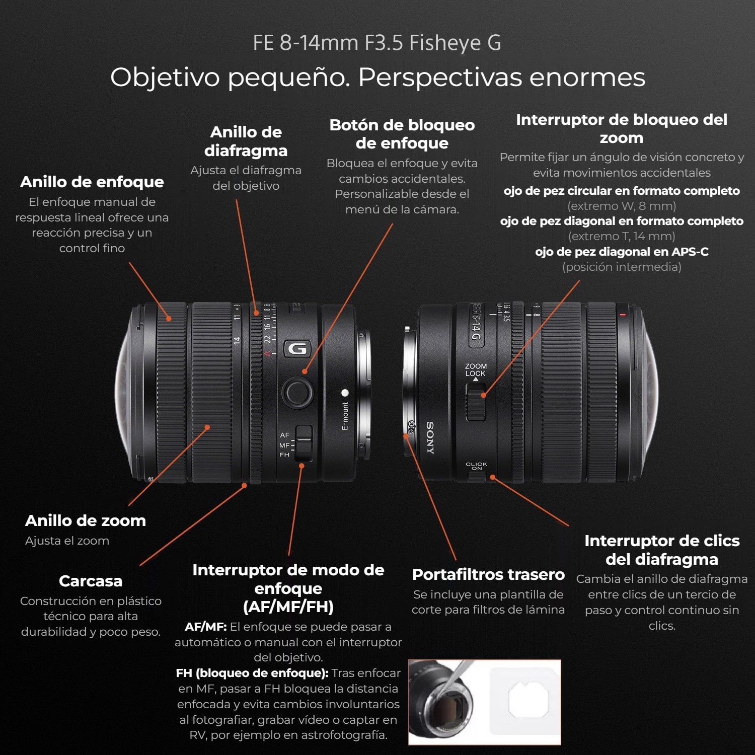 Sony FE 8–14 mm f/3,5 Fisheye G (E-mount)