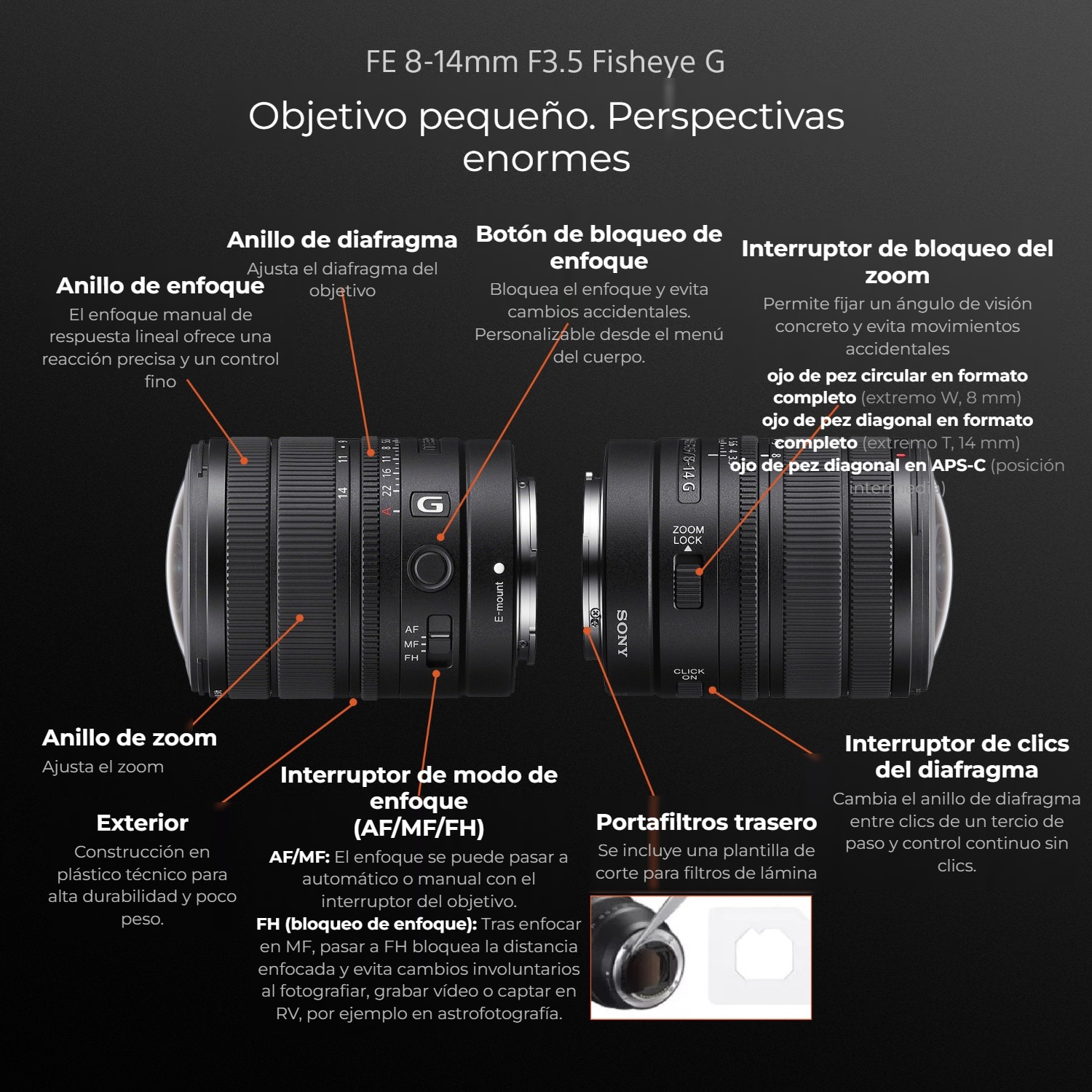 Sony FE 8–14 mm f/3,5 Fisheye G (E-mount)
