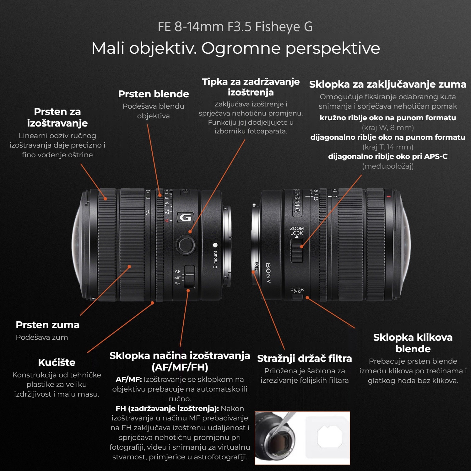 Sony FE 8–14 mm f/3,5 Fisheye G (E-mount)