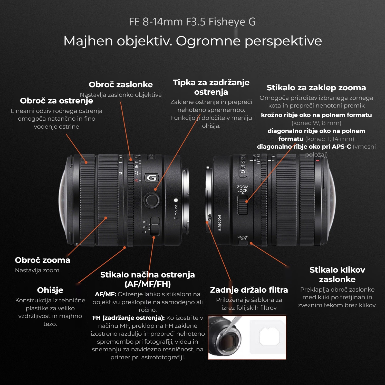 Sony FE 8–14 mm f/3,5 Fisheye G (E-mount)