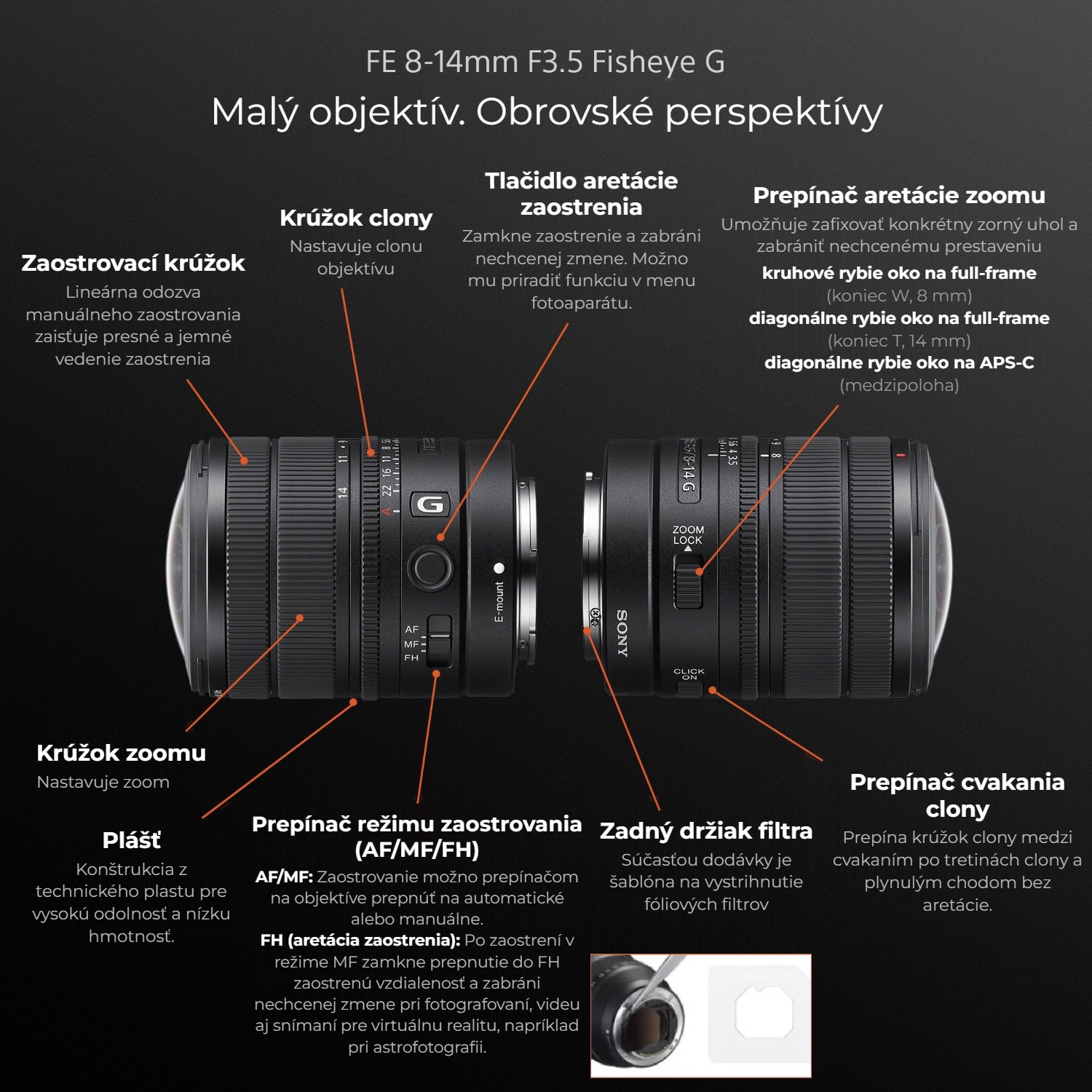 Sony FE 8–14 mm f/3,5 Fisheye G (E-mount)