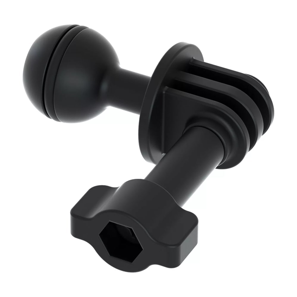 Třízubý držák GoPro s křídlovým šroubem