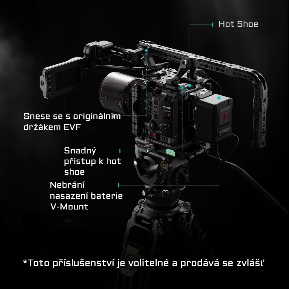 Horní rukojeť s cold shoe