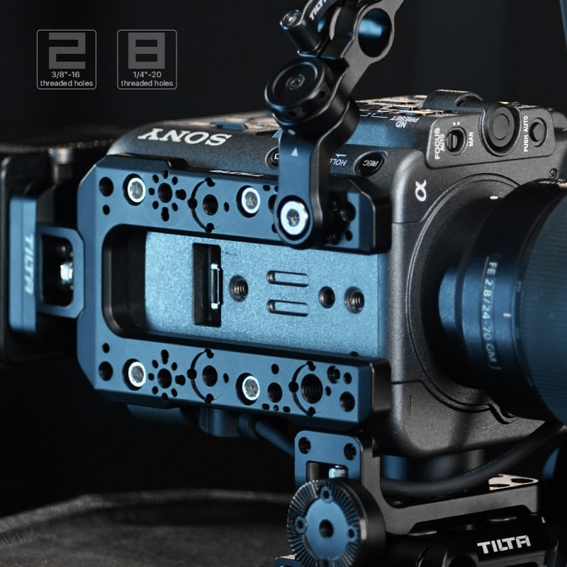 Závity 1/4″-20 a 3/8″-16 po celé kleci