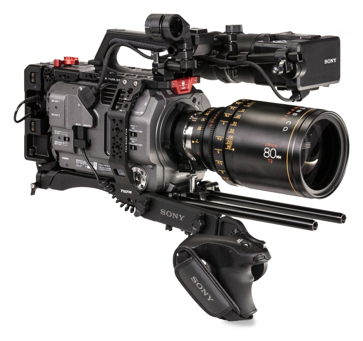 Klec Tilta ES-T18 pro Sony PXW-FX9 v provedení Basic — bez bateriové desky