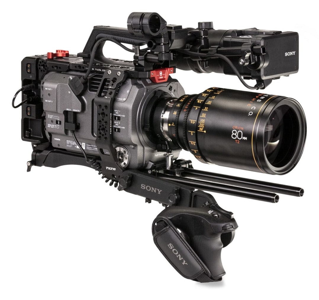 Klec Tilta ES-T18 pro Sony PXW-FX9 v provedení Advanced s bateriovou deskou V-Mount